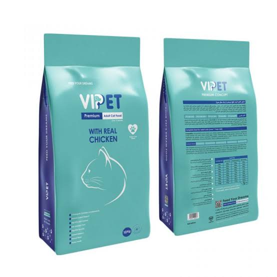غذا خشک گربه بالغ وی پت VPET وزن 10 کیلوگرم