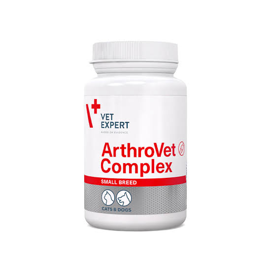 قرص مکمل سلامت مفاصل سگ و گربه وت اکسپرت مدل Arthrovet small مناسب نژاد کوچک بسته 60 عددی