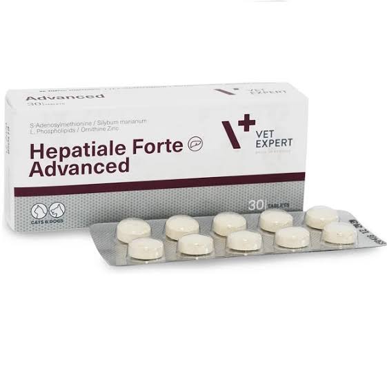 مکمل تقویت کبد سگ و گربه وت اکسپرت مدل Hepatiale Forte بسته ۳۰ عددی